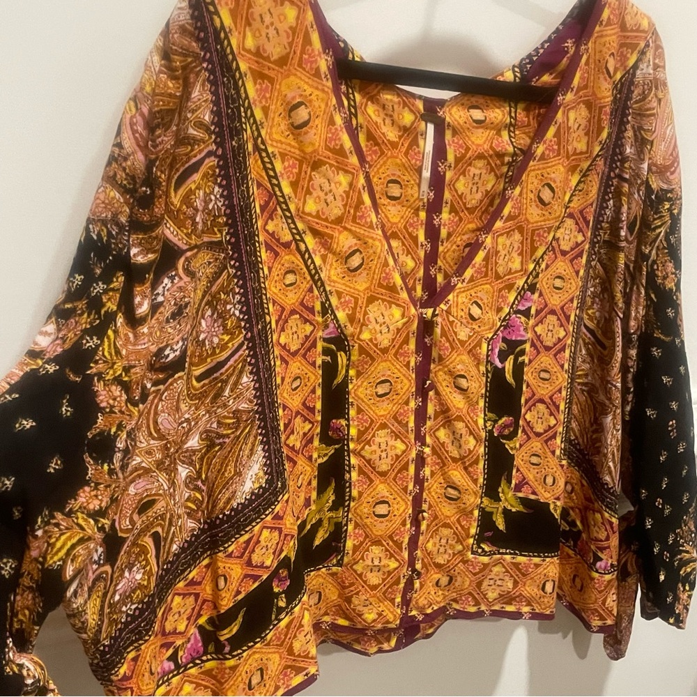 FREE PEOPLE / Catch Me If You Can Top/ Size M - Picture 11 of 12